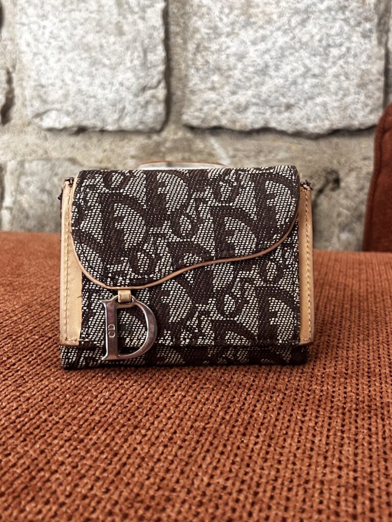Portefeuille Dior court Dior — vintage SelectCo